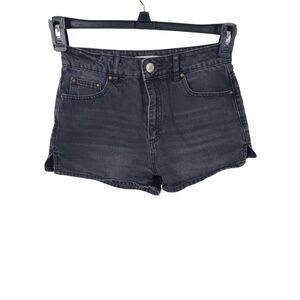 Forever 21 Shorts 24 Womens High Rise Black Denim Casual Summer Bottoms